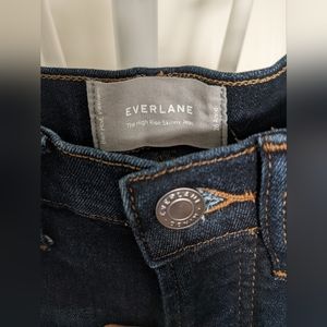 Everlane authentic stretch high-rise skinny jeans, 26